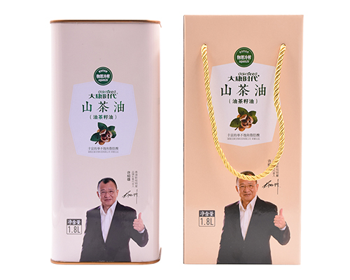 大康时代茶油1.8l铁罐礼